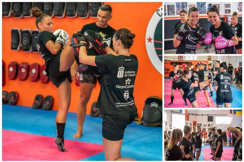 Sesión de Kick Boxing